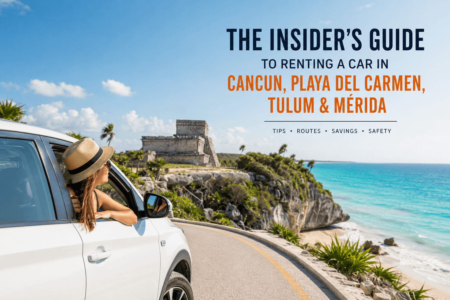 The Insider's Guide to Renting a Car in Cancun, Playa del Carmen, Tulum & Mérida