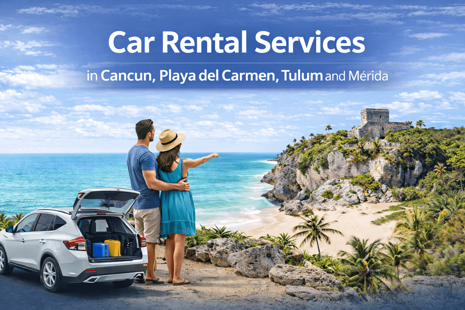 Car Rental in Cancun, Playa del Carmen, Tulum and Mérida: Complete Guide