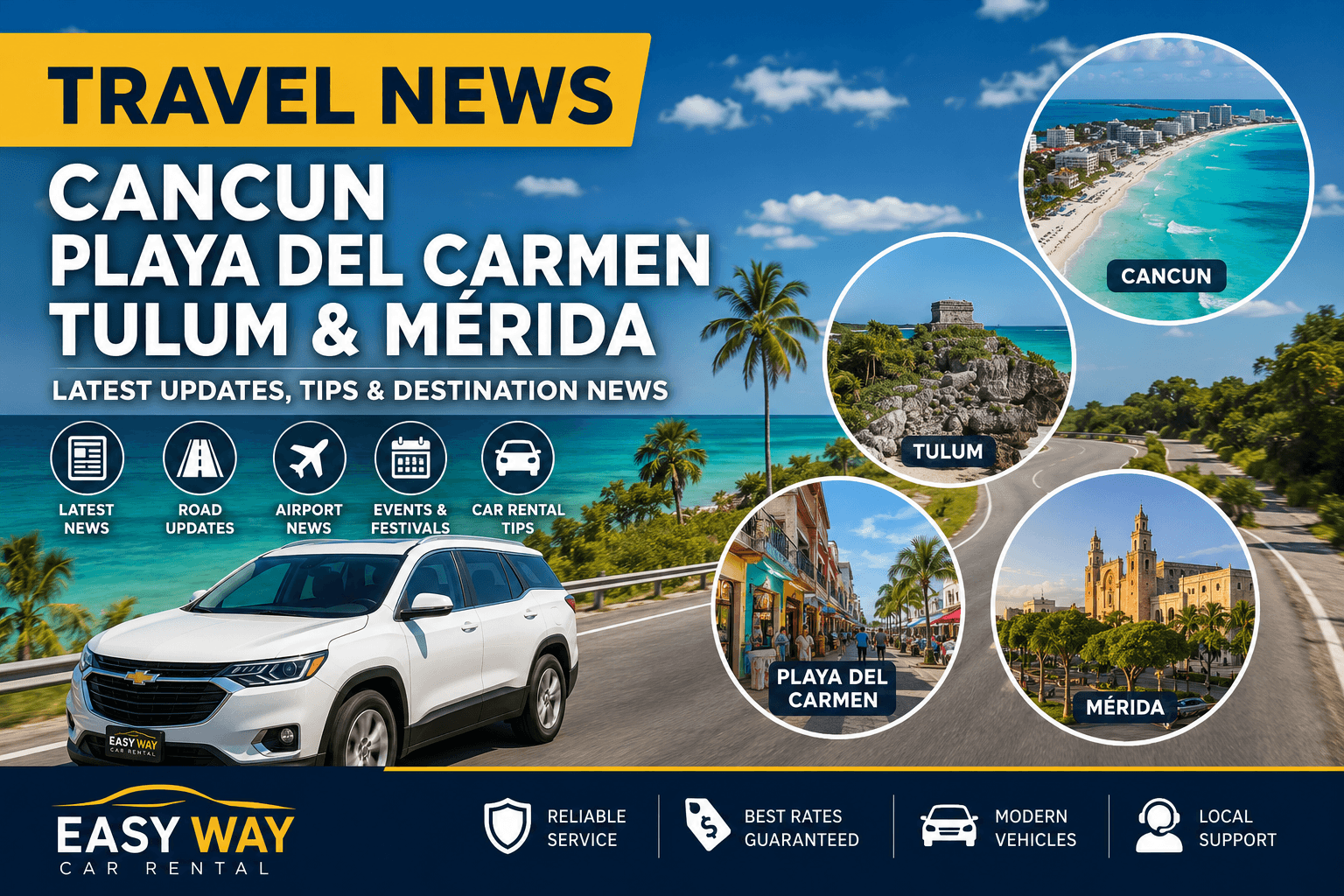 Latest Travel News for Cancun, Playa del Carmen, Tulum & Mérida