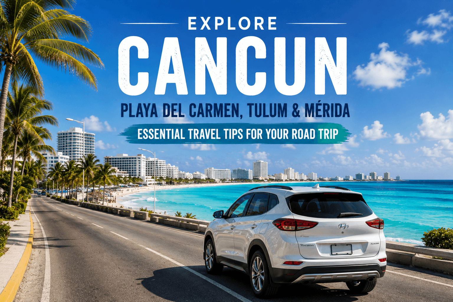 The Ultimate Road Trip Guide to Exploring Cancun, Playa del Carmen, Tulum & Mérida by Car